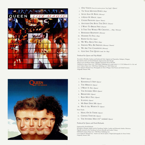 Queen  The Ultimate Collection : Front15+vk16